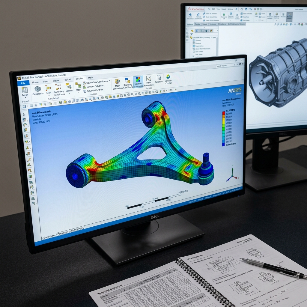 ANSYS Mechanical FEA Simulation