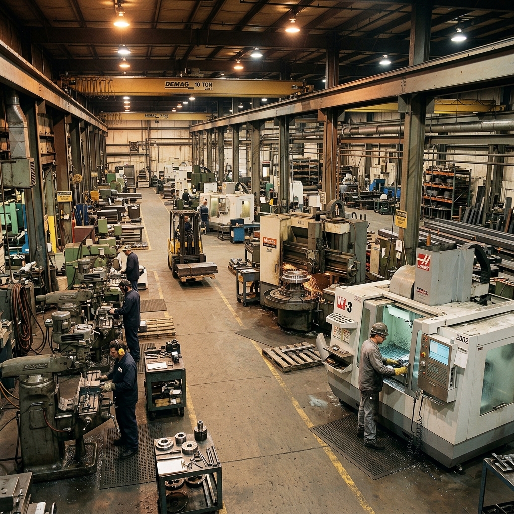 Realistic 2000s Factory
